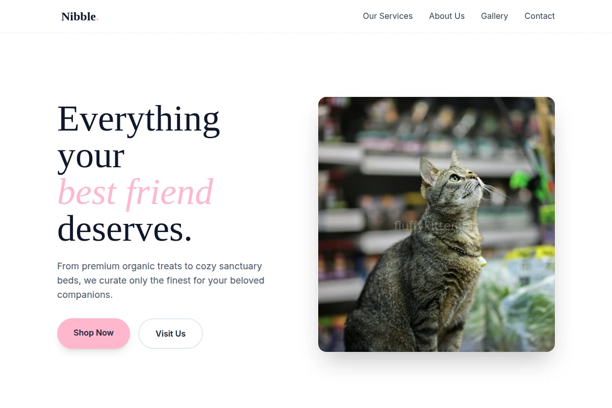 Nibble Pet Shop